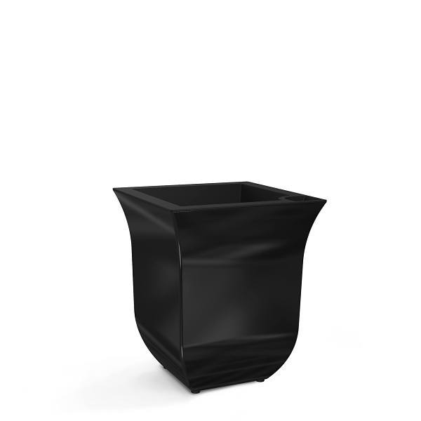 Mayne Valencia 8in Planter - Black 3870-B