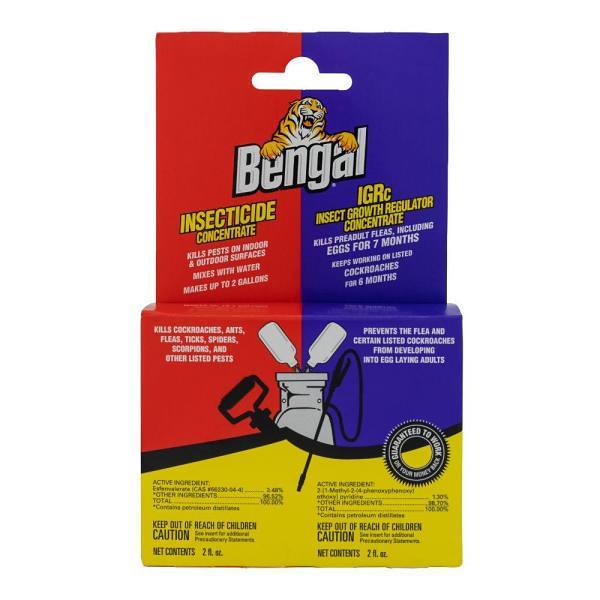 Bengal Products 2 - 2 Fl Oz Insecticide Concentrate/Igrc Package Of 2