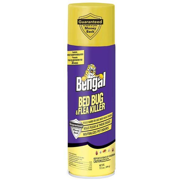 Bengal Products 17.5 Oz Bed Bug And Flea Killer Package Of 2