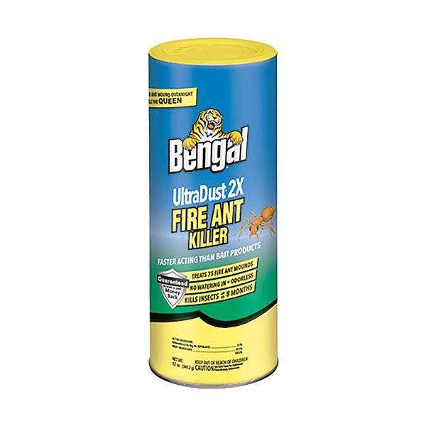 Bengal Products 12 Oz Ultradust 2x Fire Ant Killer Package Of 2