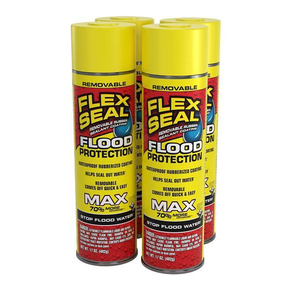 Flex Seal Spray Flood Protection Max Case Of 4