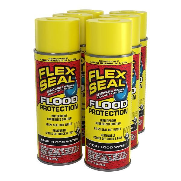 Flex Seal Spray Flood Protection Case Of 6