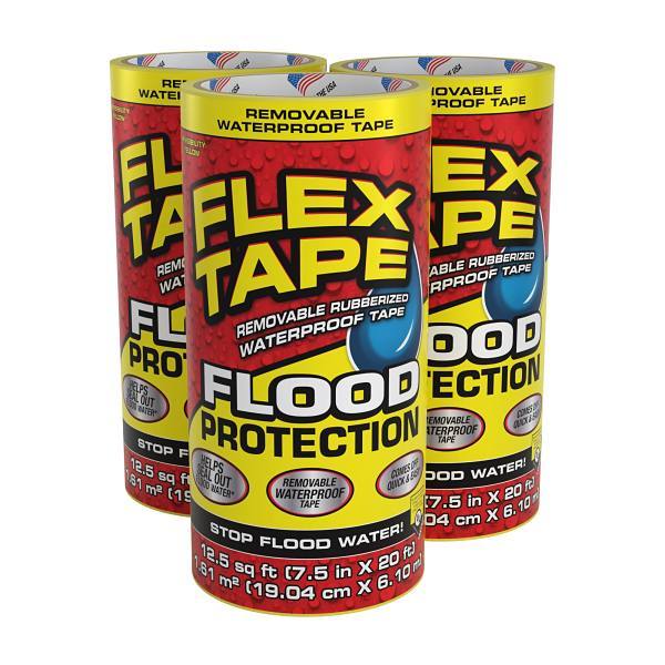 Flex Seal Tape Flood Protection 7.5 In. X 20 Ft. - Case Of 3
