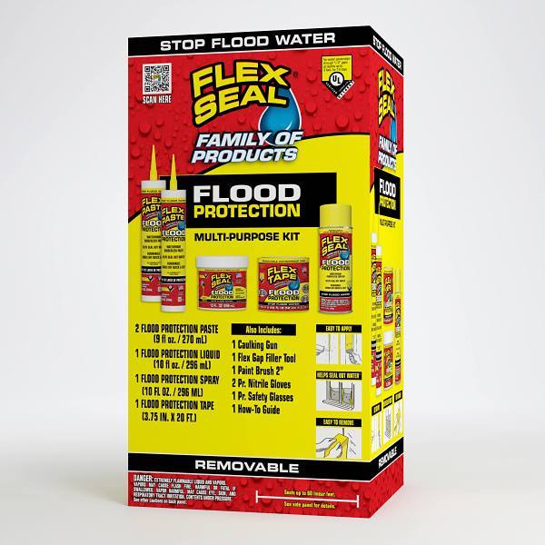 Flex Seal Flood Protection Multi Purpose Kit 5 Pc. - Case Of 2