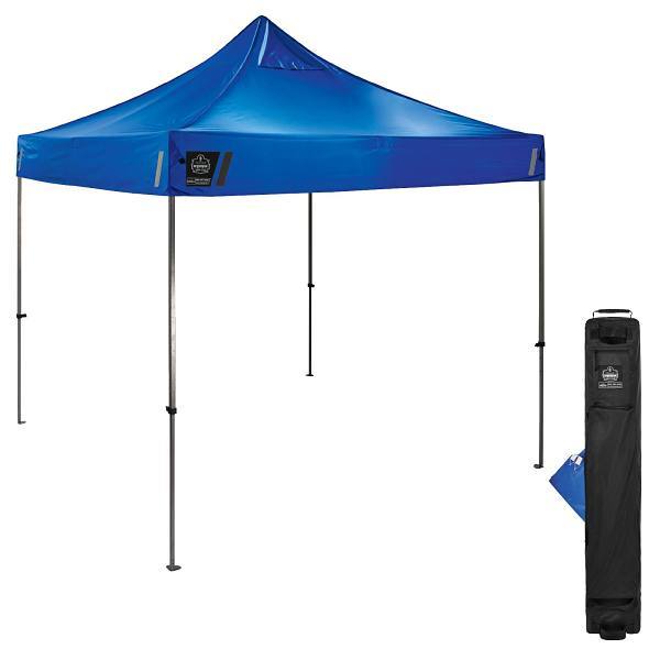 Ergodyne 6000 Single Blue Heavy-Duty Pop-Up Tent 10ftx10ft