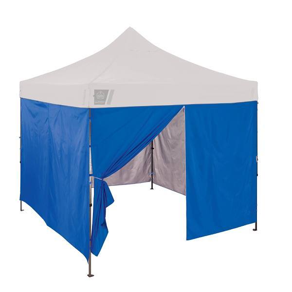 Ergodyne 6054 Blue Pop-Up Tent Sidewall Kit 10ft X 10ft Tent
