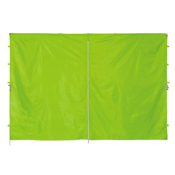 Ergodyne 6096 Lime Pop-Up Tent Sidewall Zipper 10ft X 10ft Tent