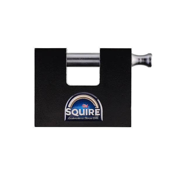 Squire Locks Stronghold Straight Shackle Freight Container Lock, Keyed