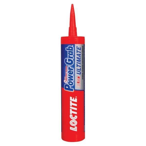 Loctite 9 Oz Power Grab Ultimate Construction Adhesive, White