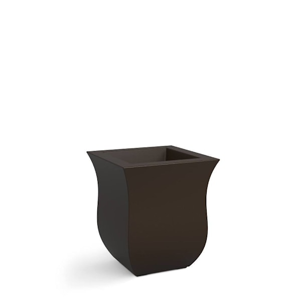 Mayne Valencia 16x16 Square Planter- Espresso