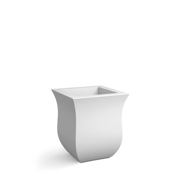 Mayne Valencia 16x16 Square Planter- White
