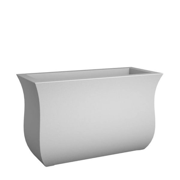 Mayne Valencia 36in Long Planter - White
