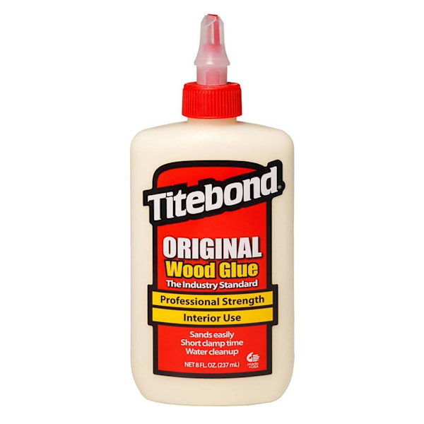 Titebond Original Wood Glue, 8 Oz. Bottle, Package Of 12