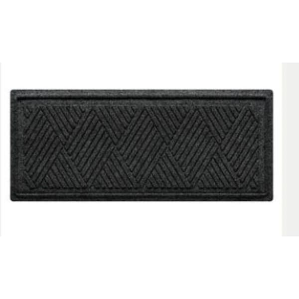 Waterhog Max Diamond Fashion Mat Black Smoke 3'X10'