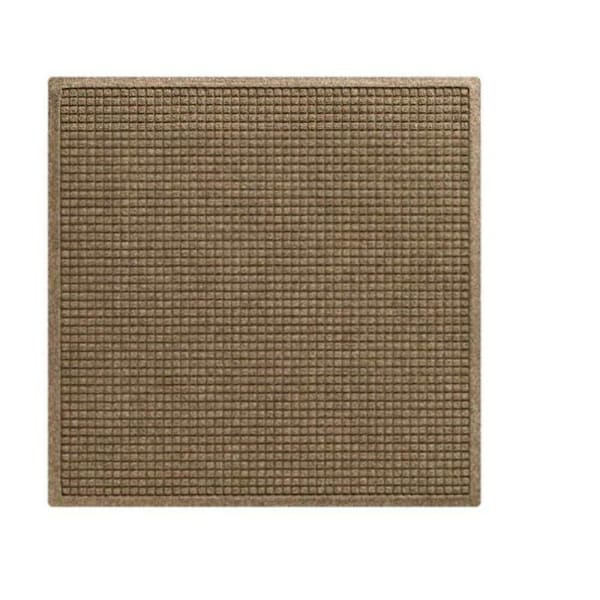 M+a Matting Waterhog Squares Fashion Mat Camel 2'X3' Smooth Backing