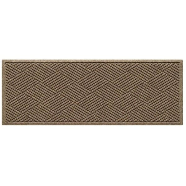 M+a Matting Waterhog Diamond Classic Mat Camel 2'X3' Smooth Backing