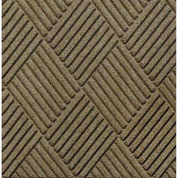 M+a Matting Waterhog Diamond Fashion Mat Camel 2'X3' Smooth Backing