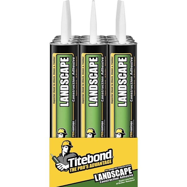 Titebond Provantage Landscape Construction Adhesive, 28 Oz., Package Of 12