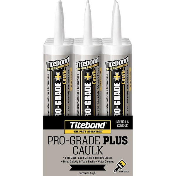Titebond Pro-Grade Plus Claus, Dark Bronze, 10 Oz. Cartridge, Package Of 12