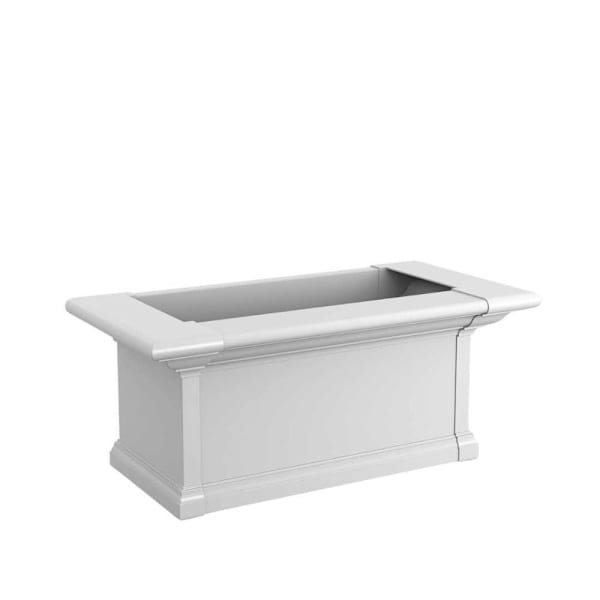 Mayne Yorkshire 2ft Window Box - White