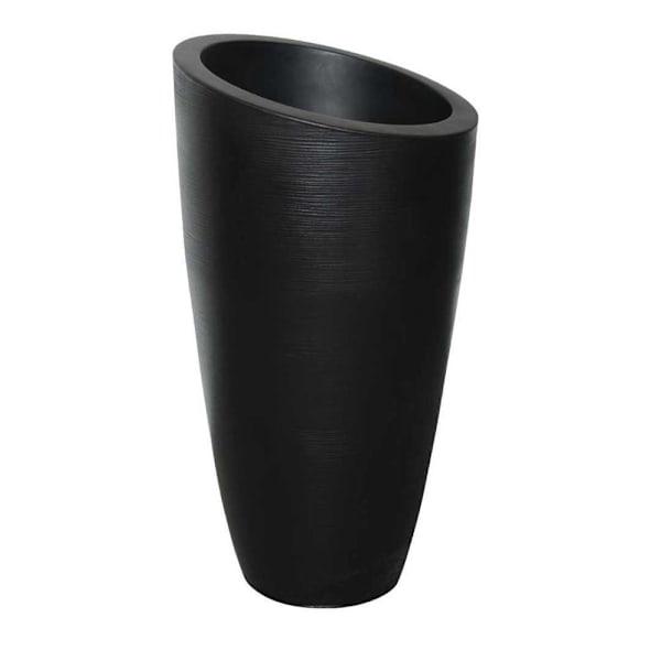 Mayne Modesto 42in Tall Planter - Black
