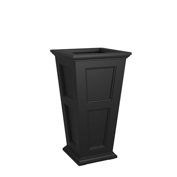 Mayne Fairfield 40in Tall Planter - Black