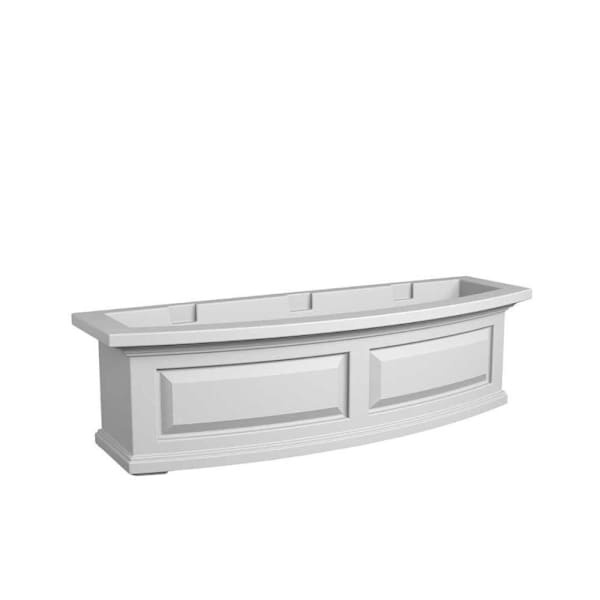 Mayne Nantucket 3ft Window Box - White