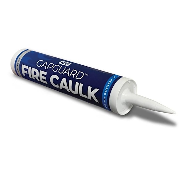 NGP Gapguard Fire Caulk, Tan, 10 Oz Tube, Package Of 10