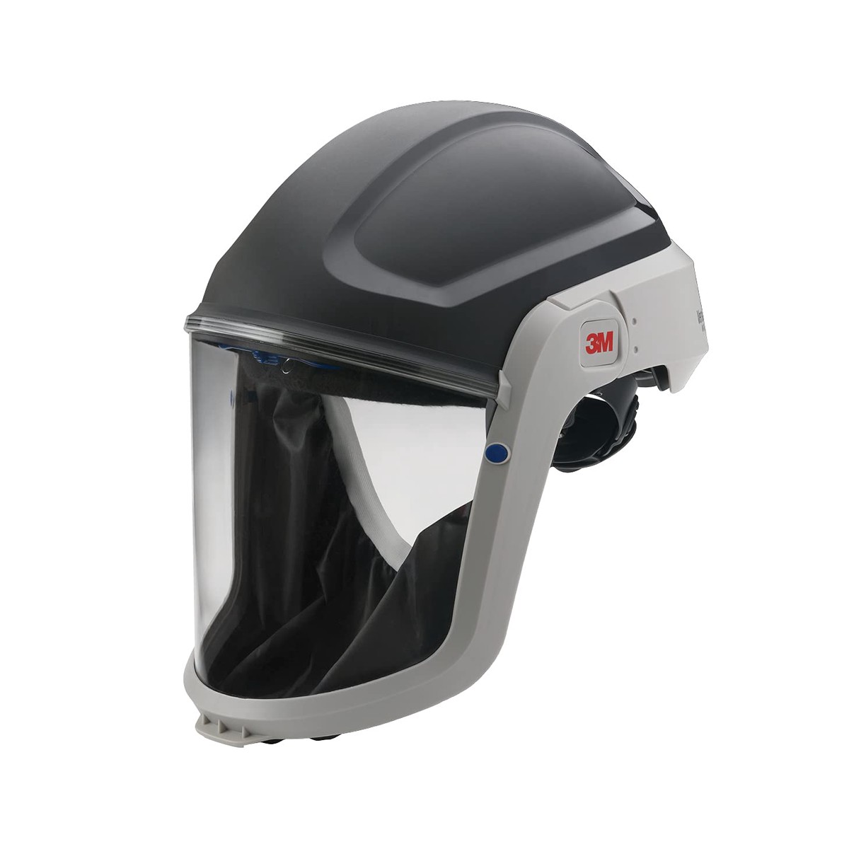 3M Versaflo Respiratory Hard Hat Assembly M-307, with Premium Visor and Faceseal, 1
