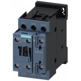 Siemens Industrial Controls 3RT2027-1AL20 3-Pole Coil Contactor 32A 230 VAC 600V Rated 3PH