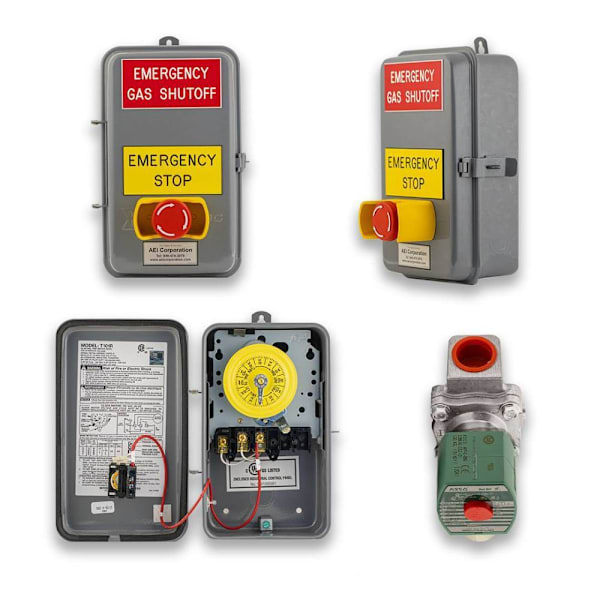 Pgs E-Stop Emergency Gas Shut Off
