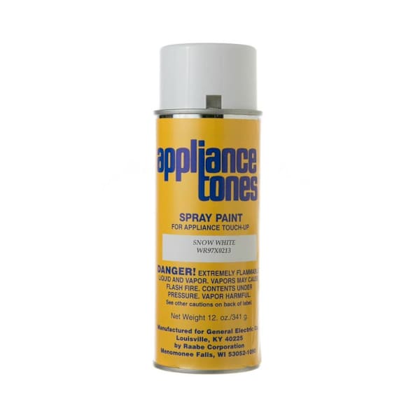 GE Replacement Snow White Spray Paint For Refrigerator, Part# Wr97x213