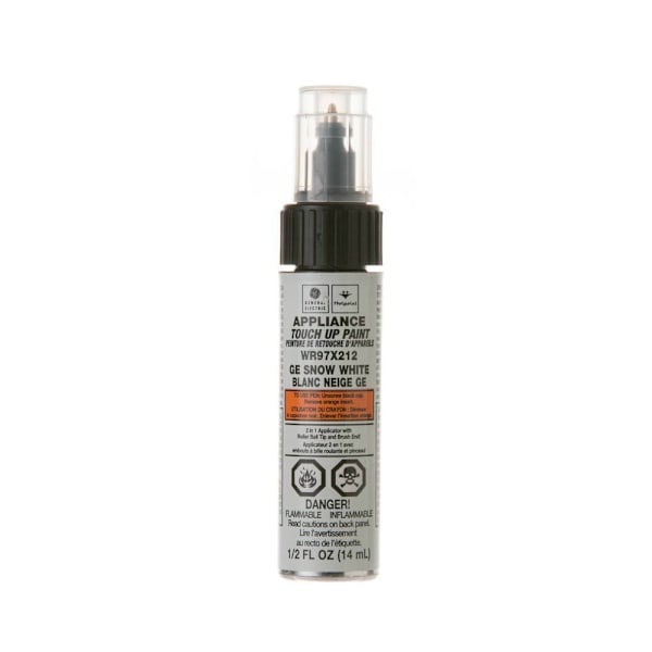 GE Replacement 5oz Snow White Touch-Up Paint For Refrigerator, Part# Wr97x212