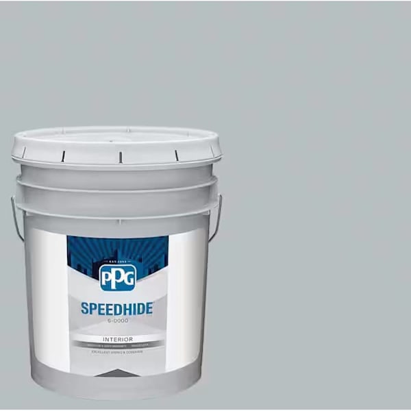PPG Speedhide Interior Latex, Satin, Gray Frost, 5 Gallon