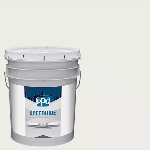 PPG Speedhide Interior Latex, Satin, Gypsum, 5 Gallon