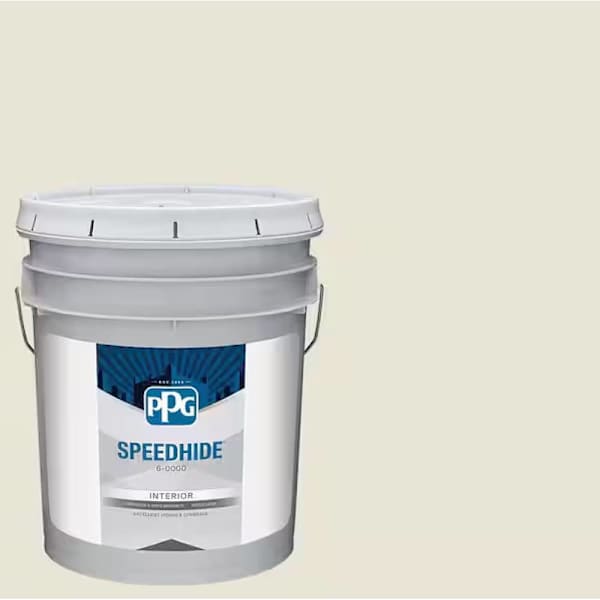 PPG Speedhide Interior Latex, Semi-Gloss, Off White, 5 Gallon