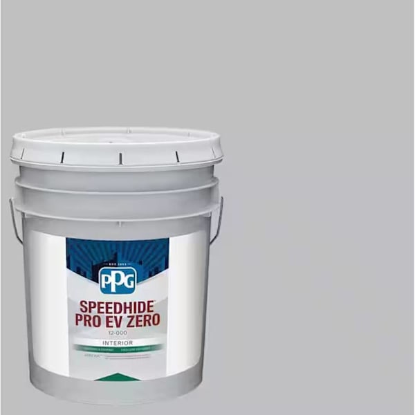 PPG Speedhide Pro-Ev Zero Interior Latex, Semi-Gloss, Whirlwind, 5 Gallon
