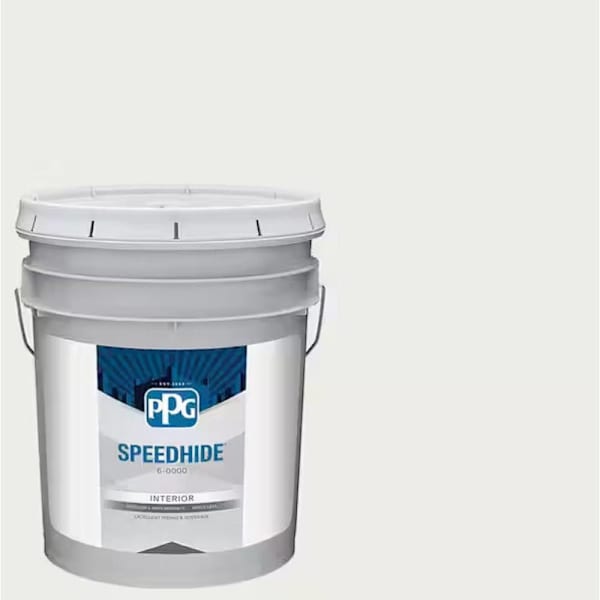 PPG Speedhide Interior Latex, Eggshell, Commercial White, 5 Gallon