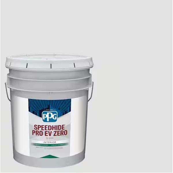 PPG Speedhide Pro-Ev Zero Interior Latex, Eggshell, Aria, 5 Gallon