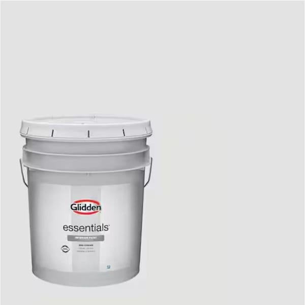 Glidden Essentials Interior Latex, Eggshell, Aria, 5 Gallon