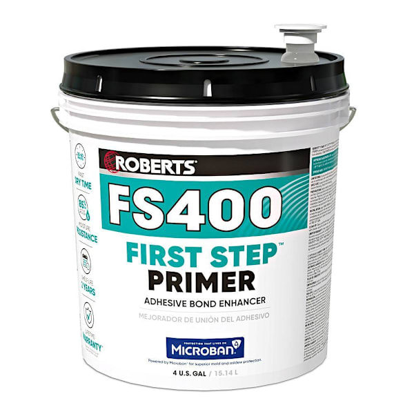 ROBERTS Fs400 First Step Primer - 4 Gal. / 15.14 L Pail