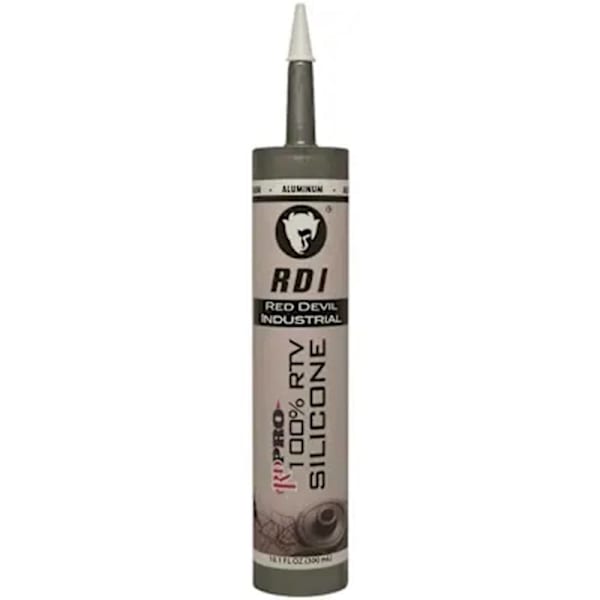 Red Devil 10.1 Oz. Gray Rtv Silicone Sealant