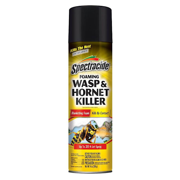 Spectracide Foaming Wasp Hornet Killer 14 Oz Ready-To-Use Insect Case Of 6