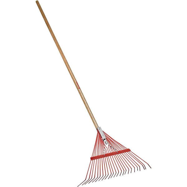 Corona Tools Spring Brace Rake 24 In. Head 24 Tines Hardwood Handle