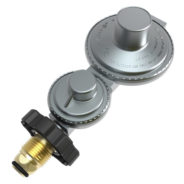 Universal 3/8" Dual Stage Propane Regulator
