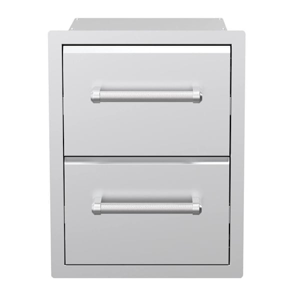 Spire 18" Built-In Double Drawer