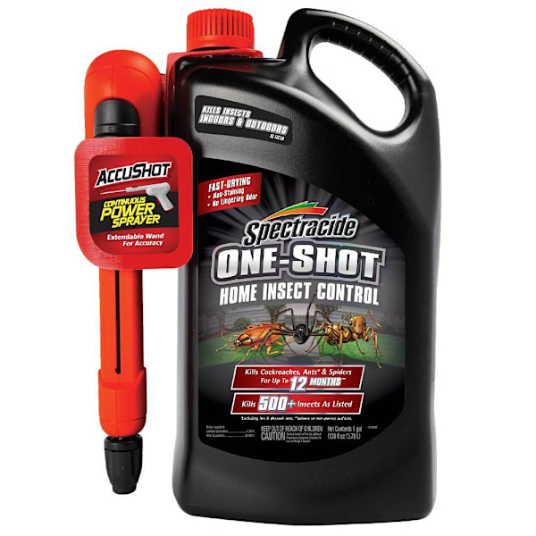 Spectracide Oneshot Home Insect Control Accushot Sprayer 1 Gallon Case Of 4