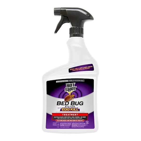 Hot Shot 32 Fl Oz Bed Bug Killer With Egg Kill Ready-To-Use Case Of 12