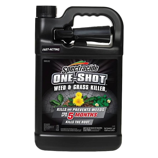 Spectracide One Shot Weed & Grass Killer Ready-To-Use Spray 1 Gal Case Of 4
