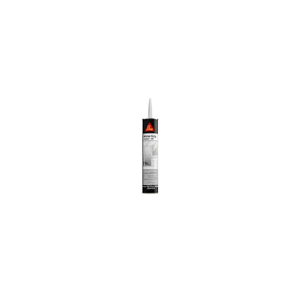 Sika Sikaflex 124 Mirror Grip Polyurethane Adhesive Gray, 10.1 Oz Cartridge